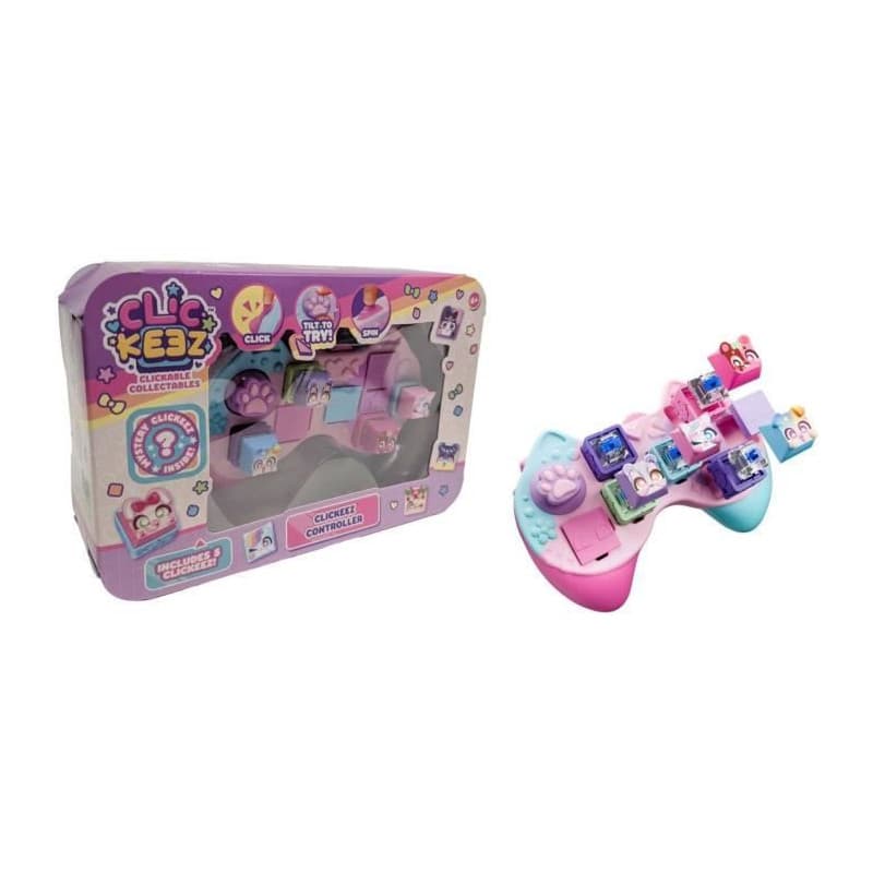 Clickeez - GOLIATH - Manette - Touches a collectionner - 1 manette + 5 clickeez - Des 6 ans