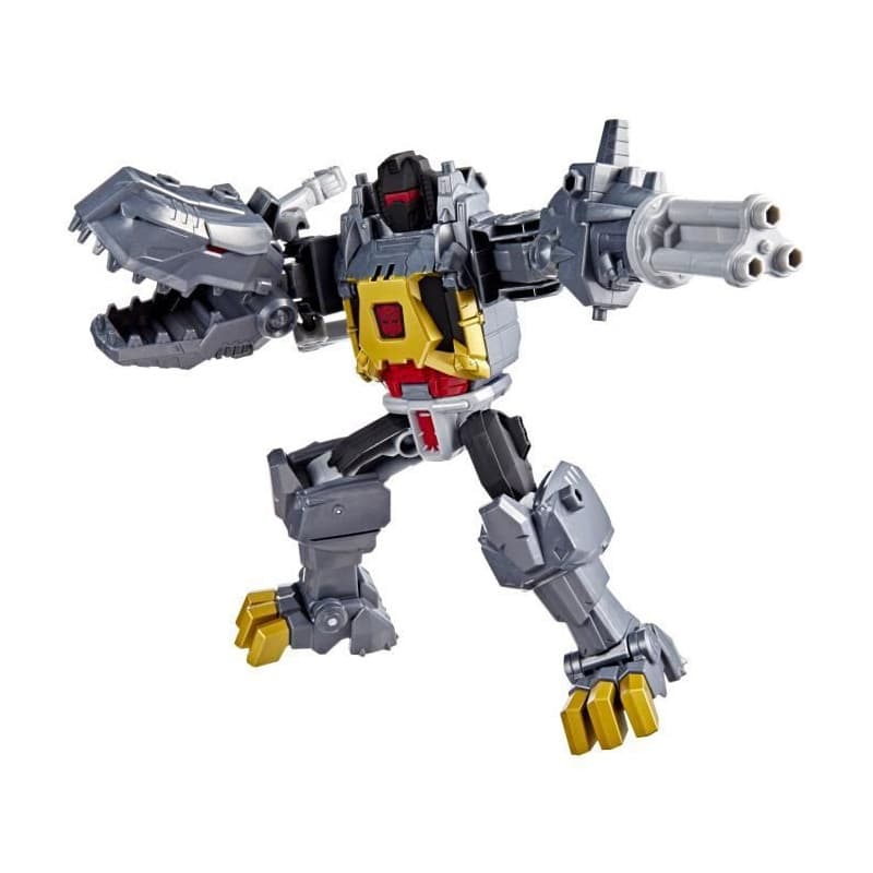 Transformers Grimlock Morsure et combat, figurine de 22,5 cm, Transformers CYBERWORLD, des 6 ans