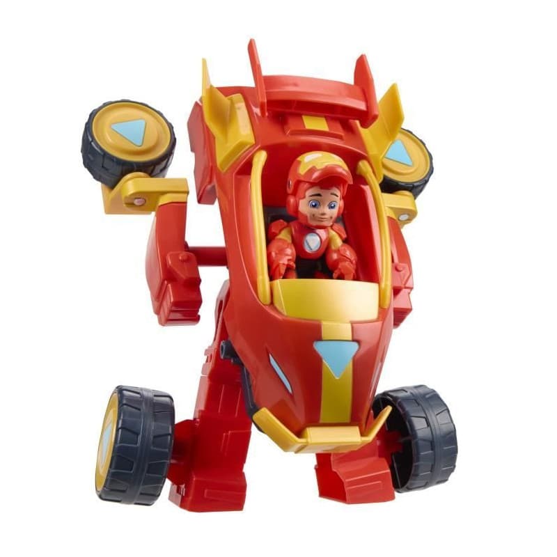 Armure mecha Iron Man et véhicule 2-en-1, Marvel Iron Man and his Awesome Friends, des 3 ans