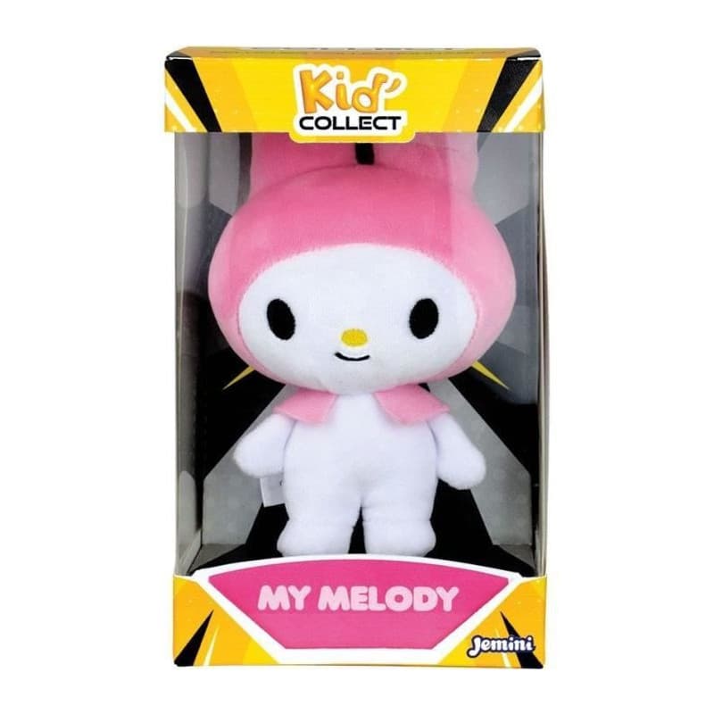 Peluche a collectionner My Melody - JEMINI - HELLO KITTY - Kid'collect +/- 13 cm
