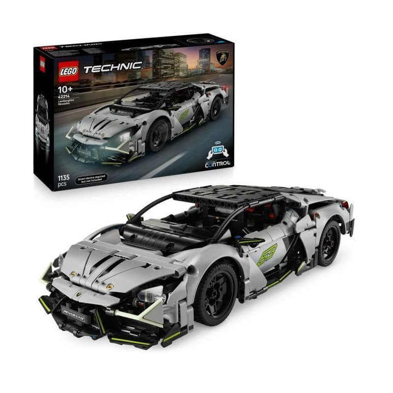 LEGO Technic 42214 Supercar Lamborghini Revuelto - Jeu de Construction enfant 10 ans