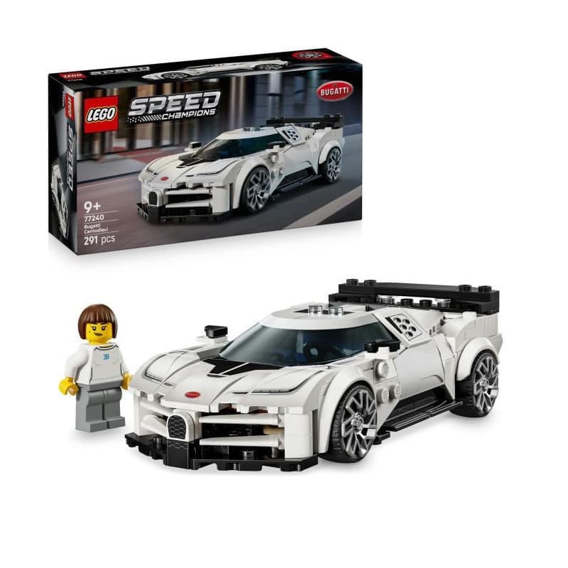 LEGO Speed Champions 77240 Hypercar Bugatti Centodieci - Jouet Voiture enfant 9 ans