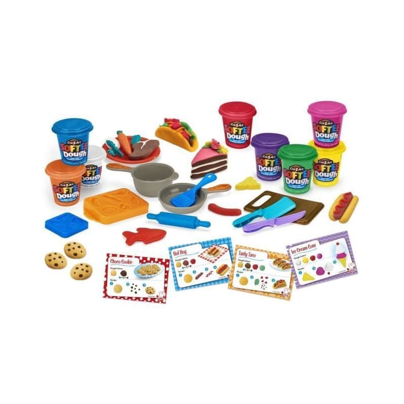 LEXIBOOK - Kit de pâte a modeler douce et malléable super chef