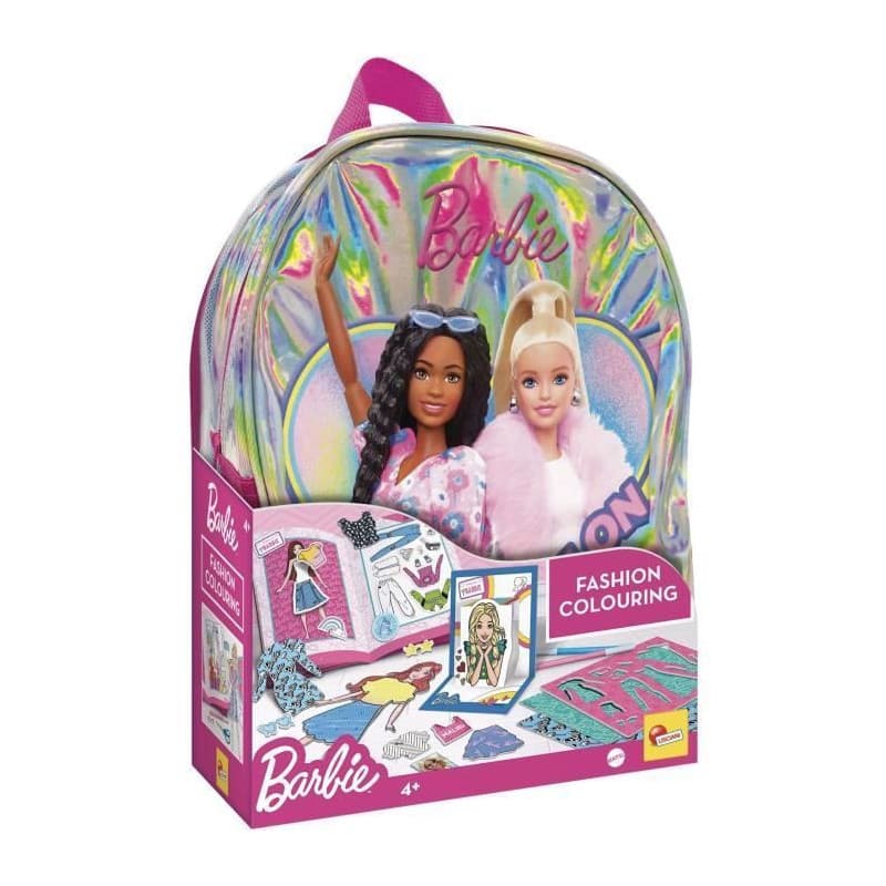 Sac a dos école de dessins - LISCIANIGIOCHI - Barbie Fashion - Des 4 ans