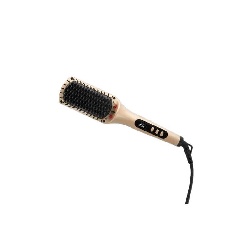 Brosse chauffante et lissante - DEMELISS - 21350 LISS&GO - 6 températures - Jusqu'a 230° C