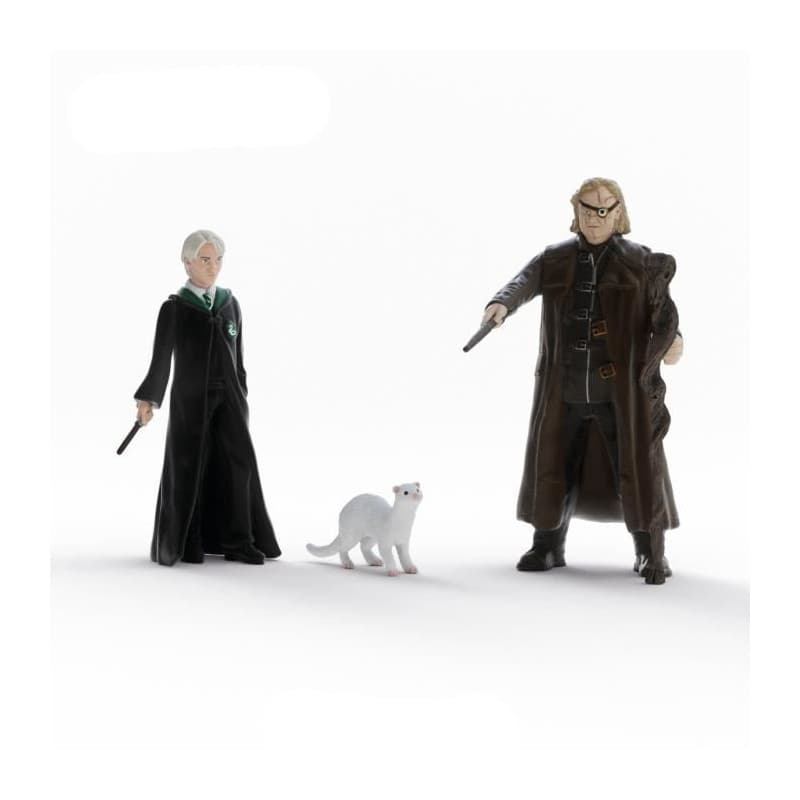 Figurine Alastor Maugrey & Drago Malfoy et le furet, Schleich 14907 Gamme Harry Potter©