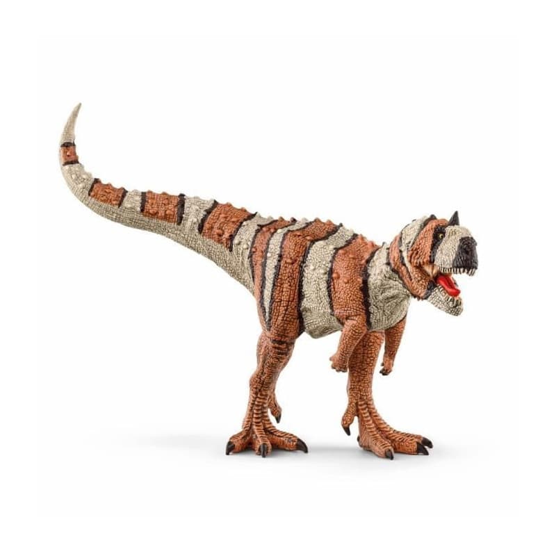 Figurine de Majungasaurus a la Mâchoire Mobile - Figurine Dinosaure Durable de l'ere Jurassique - Jouet Détaillé pour Garçons et