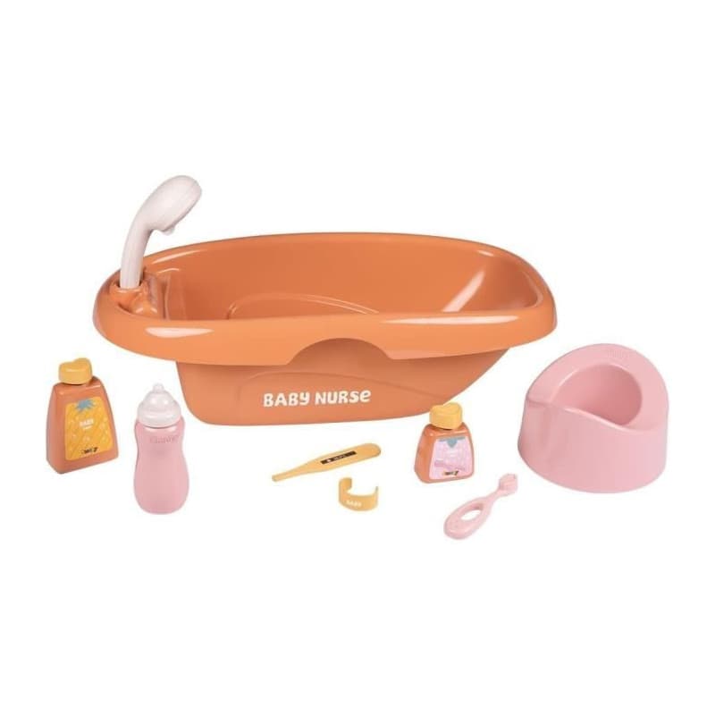 SMOBY - Baby Nurse - Set baignoire et accessoires - des 3 ans