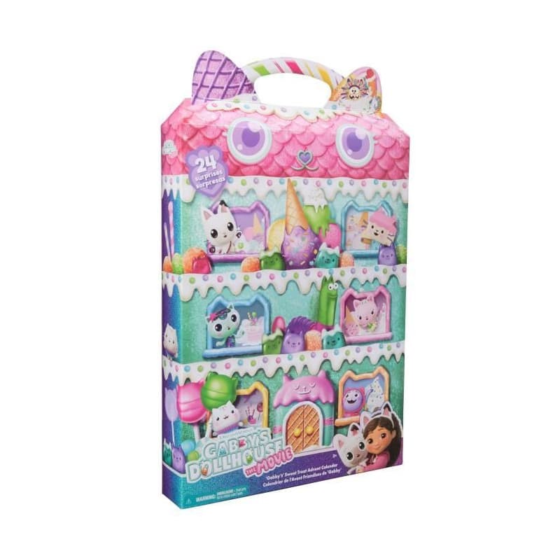 Gabby Dollhouse - Calendrier de l'Avent - 24 surprises - des 3 ans - Gabby et la Maison Magique