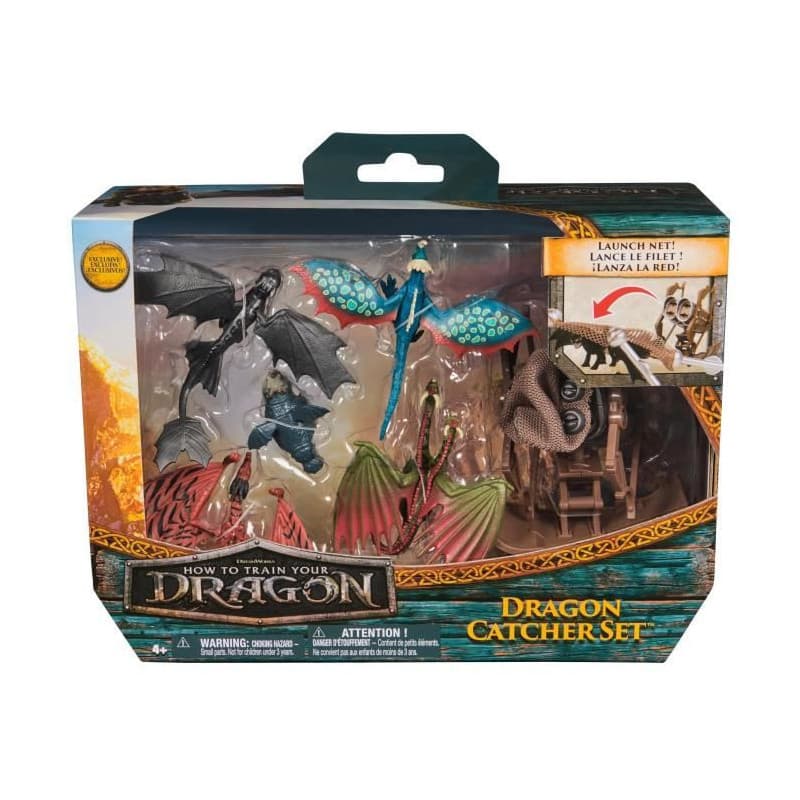 Dragon - Coffret mini figurines - Chasseur de dragons - des 4 ans - Dreamworks Dragon