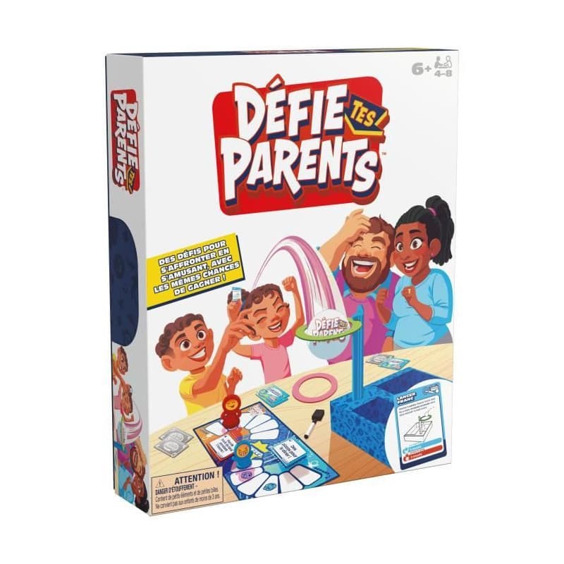 Defie tes parents - Jeu de société - Jeu de famille - des 6 ans