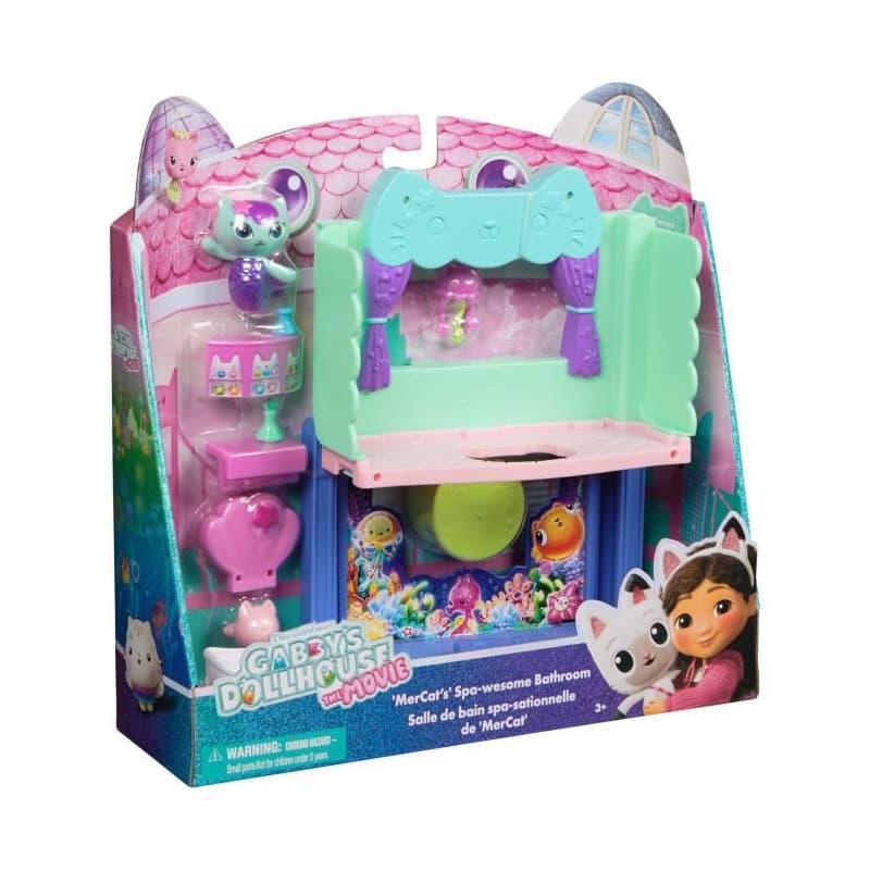 Playset salle de bain - Deluxe - des 3 ans - Gabby et la maison magique