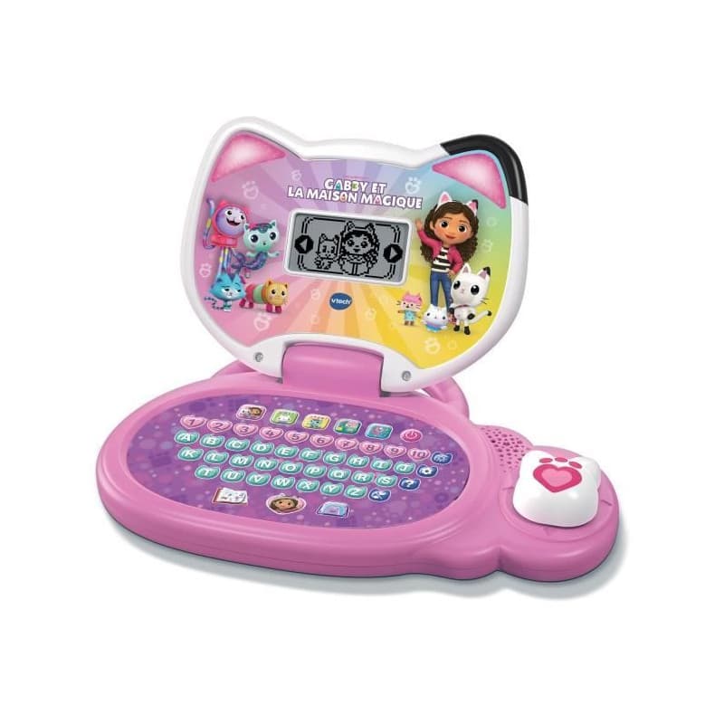 VTECH - GABBY ET LA MAISON MAGIQUE - MON ORDI ÉDUCATIF - Multicolore