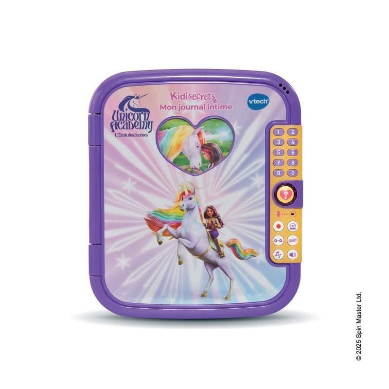 VTECH - L'ÉCOLE DES LICORNES - KIDISECRETS, MON JOURNAL INTIME - Violet