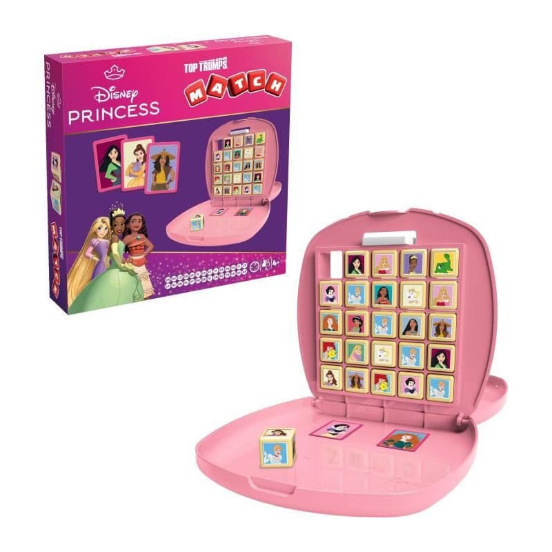 Match - Jeu de société - WINNING MOVES GAMES - Princesses Disney 2025