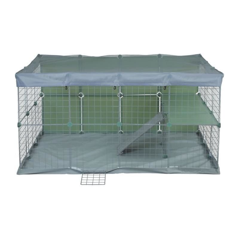 Enclos modulable - ZOLUX - Neo park - Parc pour petits animaux - Lapins - 140X105X70 - 1,84 m²