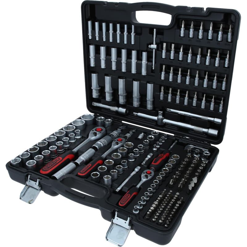 KS Tools 917.0795 - Caisse à Outils Complète en Coffret Douille de 1/4", 3/8" et 1/2" - Outillage Mécanique, Clés Torx et Access