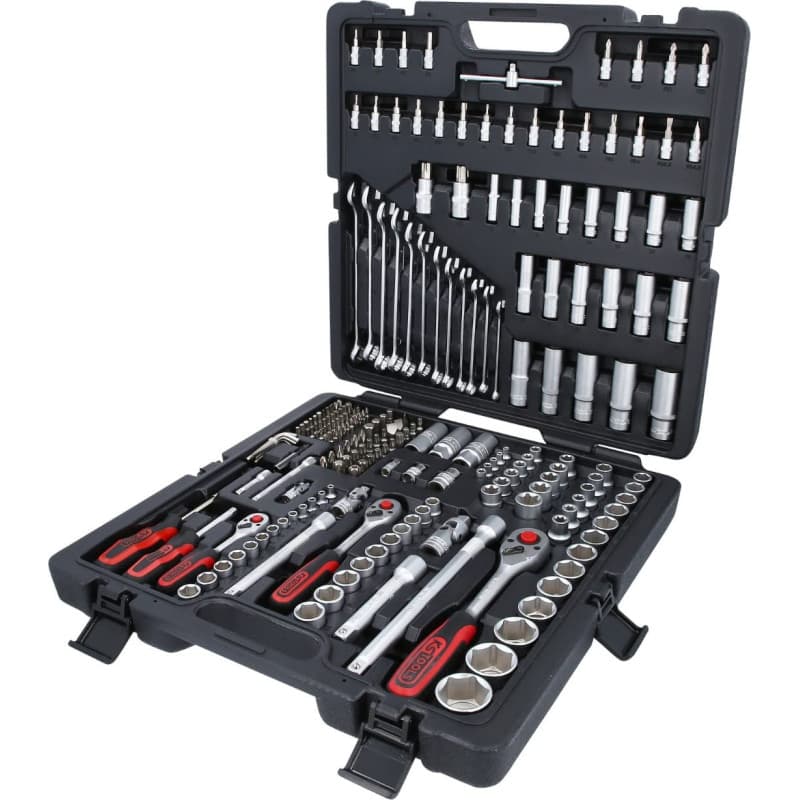 'KS Tools 1/4 "+ 3/8" + 1/2 Jeu de douilles, 216 Pièces, 1 pièce, 917.0216