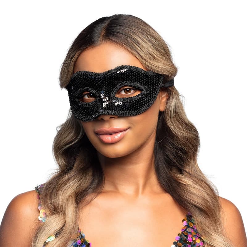 Boland - Masque vénitien pour les yeux avec paillettes, masque pour les déguisements, le carnaval, les fêtes à thème et Hallowee