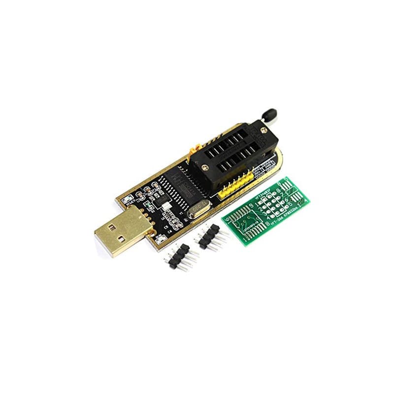 CH341A 24 25 Series EEPROM Flash BIOS USB Programmer with Software & Driver | CH341A Programmateur USB Flash BIOS pour 24 séries