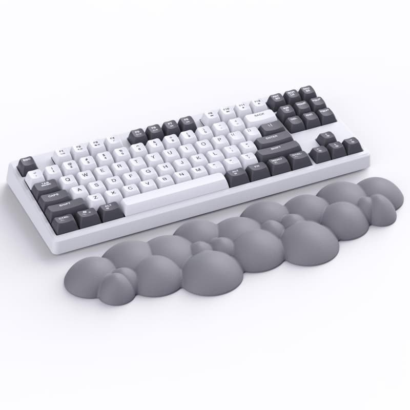 ATTACK SHARK Cloud Repose-poignet, Ergonomique, Support de Poignet Anti-dérapant, Support de Main de Bureau, Repose-paume pour C
