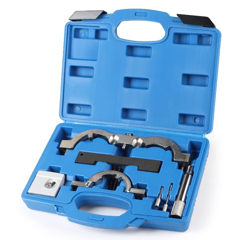 lalago 7pcs Outil de Calage du Moteur Blocage Distribution, Verrouillage d'arbre à Cames Coffret Calage d'Alignement Chaîne Comp