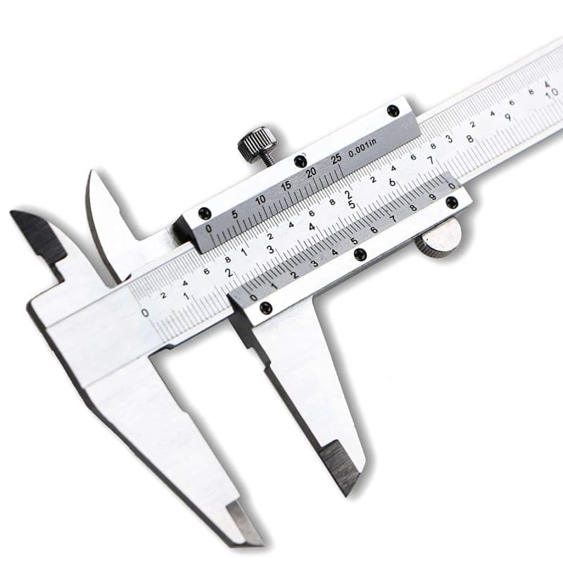 Spurtar Pied à Coulisse 0-150mm 0-6" Pied a Coulisse Outil de Mesure 0.02mm/0.001" précision pour Professionnel/l'industrie/le B