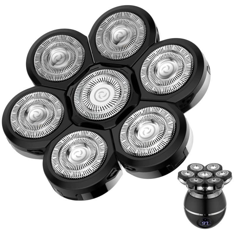 ETENTOUS 7D Tête De Rasoir Électrique – Convient Pour La Série RQ8870, Lame De Rechange Résistante À L'usure – Accessoires De Ra