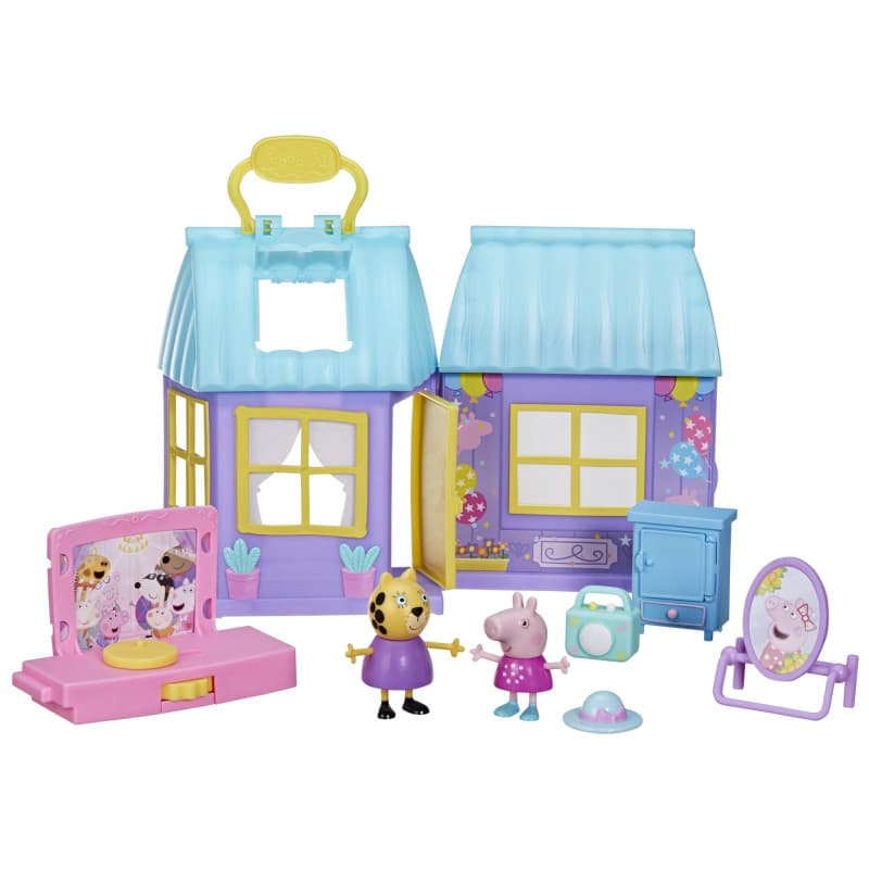 Peppa Pig, Coffret La fête dansante de Peppa, Rose (Pink) Ou Rouge (Red)