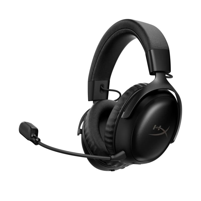 HyperX Cloud III S - Casque de Jeu sans Fil multiplateforme 2,4 GHz Bluetooth - Autonomie jusqu'à 120 Heures - 2,4 GHz - Pilote