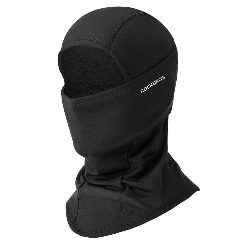 ROCKBROS Cagoule Moto Polaire Balaclava Hiver Tour de Cou Homme Femme Coupe-Vent Respirant Thermique Motif/Filtre Masque pour Vé