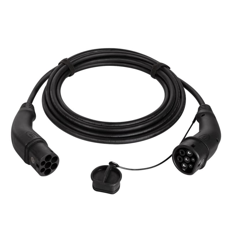 Harting EVC0109 - Câble de charge électrique type 2 1 phasé 32 A 7,4 kW 5 m