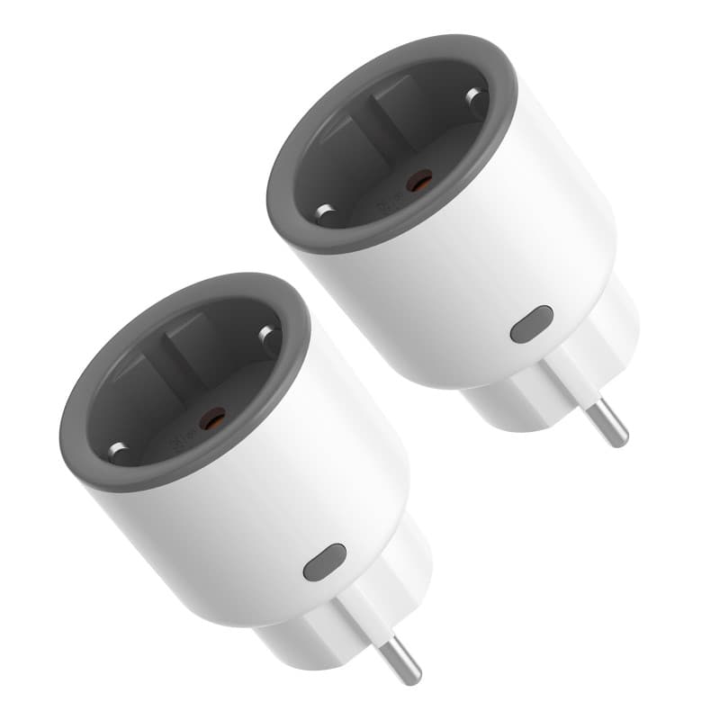 SONOFF S60TPF Prise Intelligente WiFi 16A 2PACK (Type F/E), Prises de Courant, Contrôle à Distance et Programme de Temps via eWe