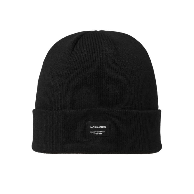 JACK & JONES 12092815 - Bonnet - Homme - Noir (Black) - Taille Unique (Taille Fabricant: One Size)