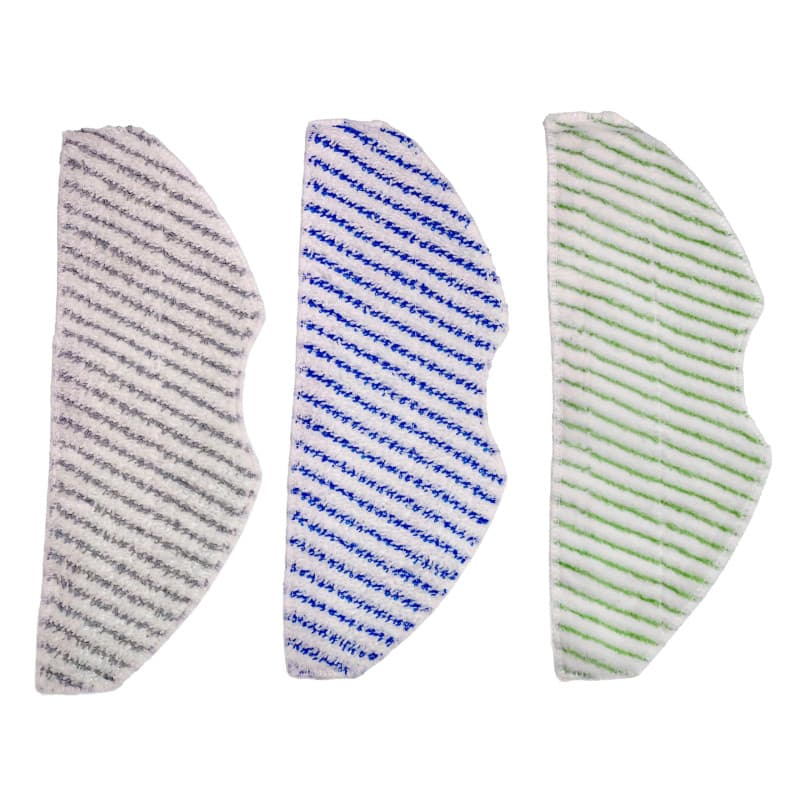 Lot de 3 chiffons en microfibre compatibles avec / pièce de rechange pour robot aspirateur Rowenta ZR185001 RR8567 RR8585 RR8587