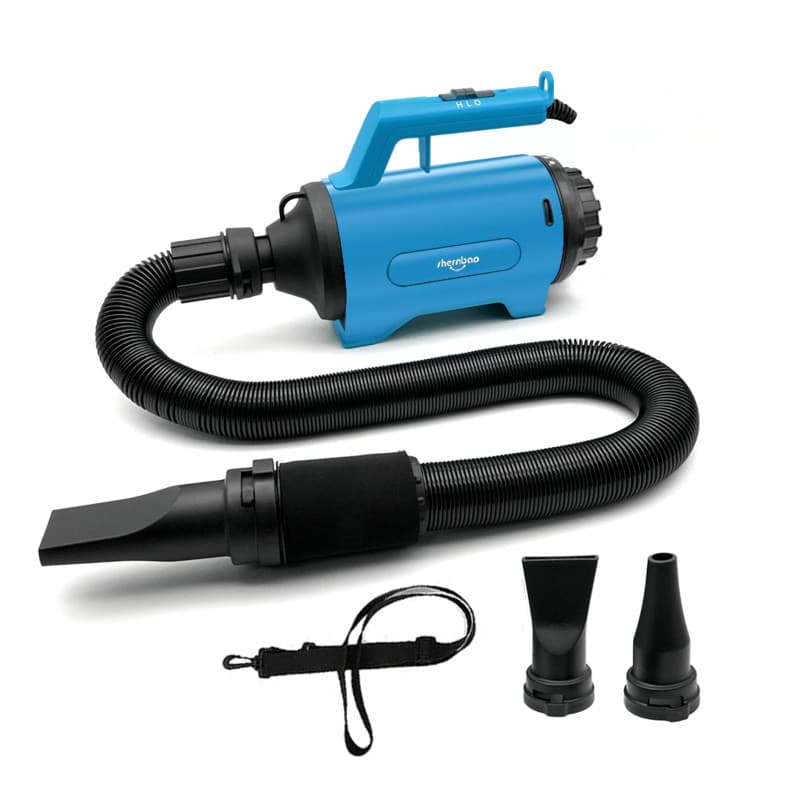 shernbao souffleur Voiture et Moto 1200W 230V - Sécheur Haute Puissance, Souffleur de Jardin - Appareil de séchage Automobile (B