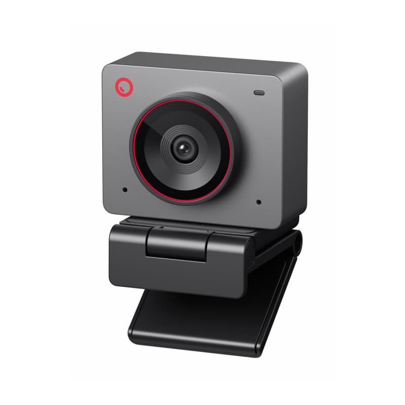OBSBOT Meet 2 - Webcam 4K pour PC avec Capteur 1/2", Cadrage et Autofocus AI, Mode Beauté, Lightweight, HDR, Webcam avec Microph