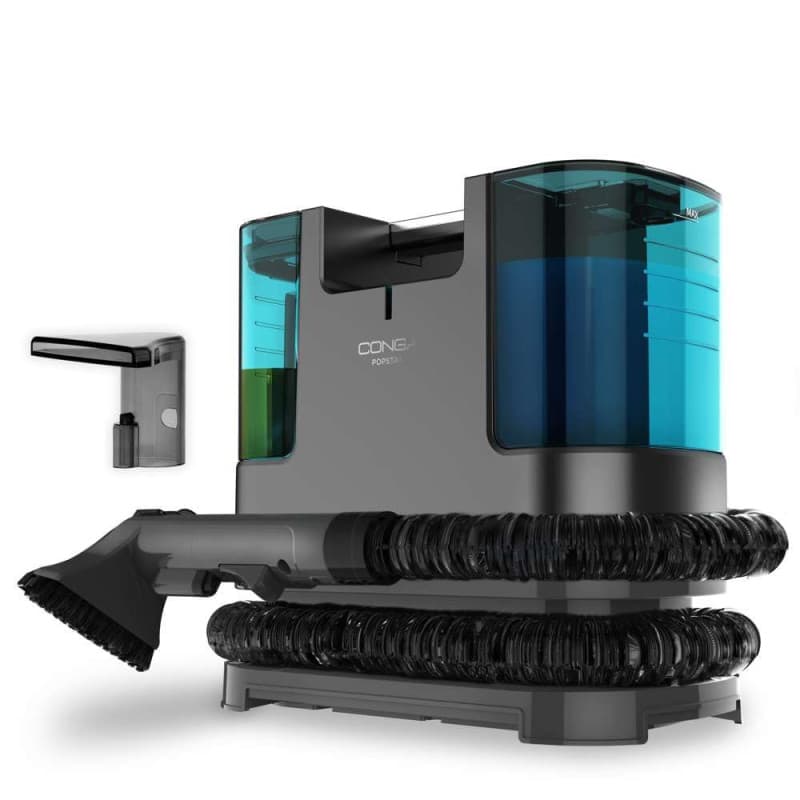 Cecotec Nettoyeur de Tapis Conga Popstar 3000 CarpetClean. Nettoyeur Vapeur 400 W, 2 Réservoirs d'Eau (Propre et Sale), Pulvéris