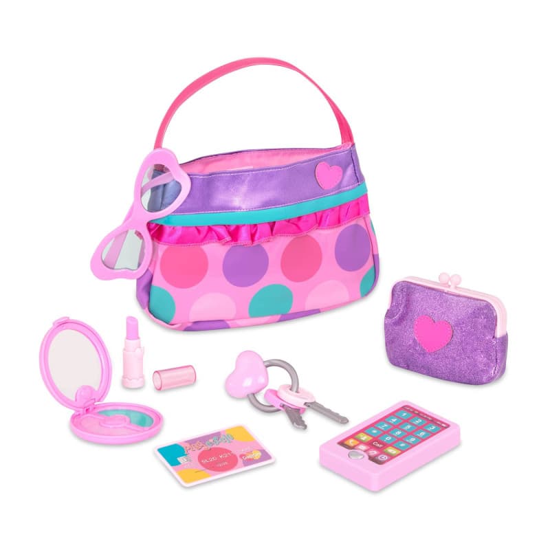 Battat - Ensemble de Porte-Monnaie de Princesse - Ensemble de Maquillage et de beauté pour Enfants - Accessoires de Mode pour l'