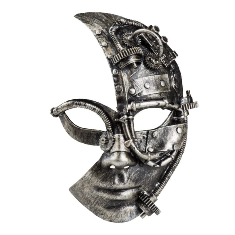 Boland Demi masque robot Steampunk femme - Noir - Taille Unique