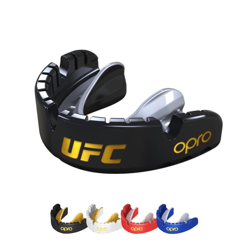 OPRO Protège-dents Gold pour appareil dentaire de sport pour adultes avec technologie révolutionnaire pour boxe, crosse, MMA, ar