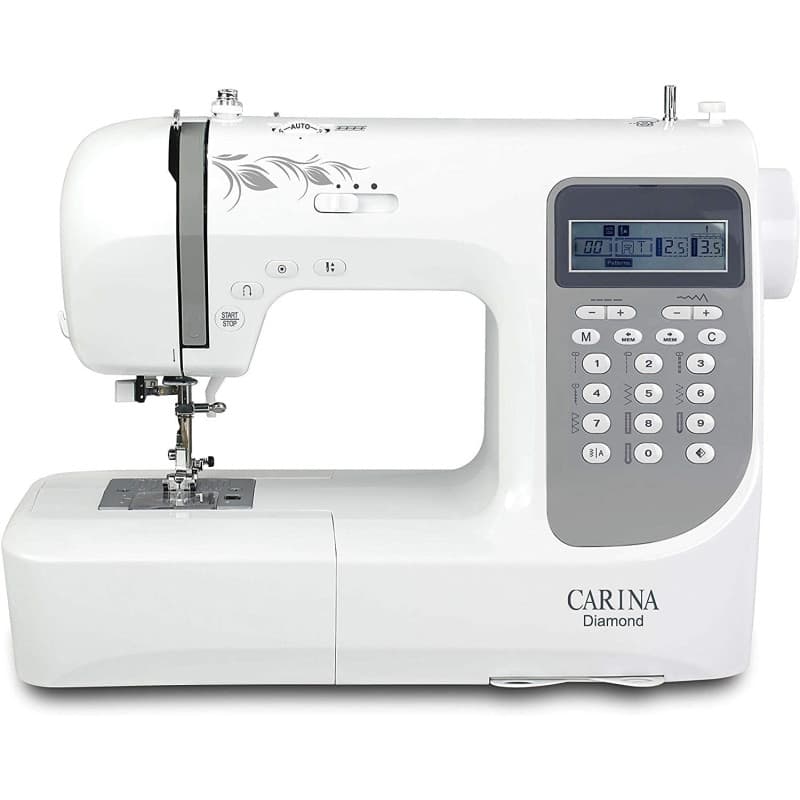 Carina Diamond - Machine à Coudre numérique pour Professionnels et avancés avec Une Grande variété de fonctionnalités pour des t