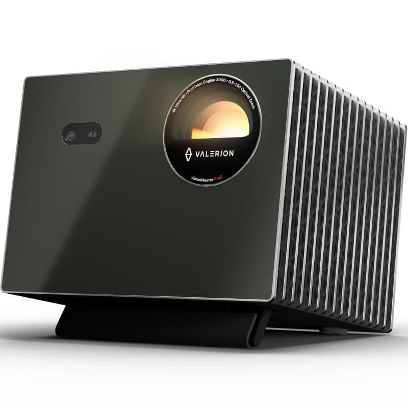 Vidéo projecteur 4K Valerion VisionMaster Pro2, 3000 ISO Lumens, Contraste 15000:1, Zoom Optique 0,9-1,5X, Ultra Faible Latence