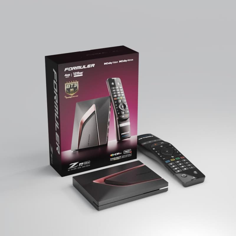 Formuler Z12 Ultra – Lecteur multimédia en Streaming 4K, Android 12, Dolby Vision, Dolby Atmos, HDR10+, Gigabit LAN, WiFi 6E, 4