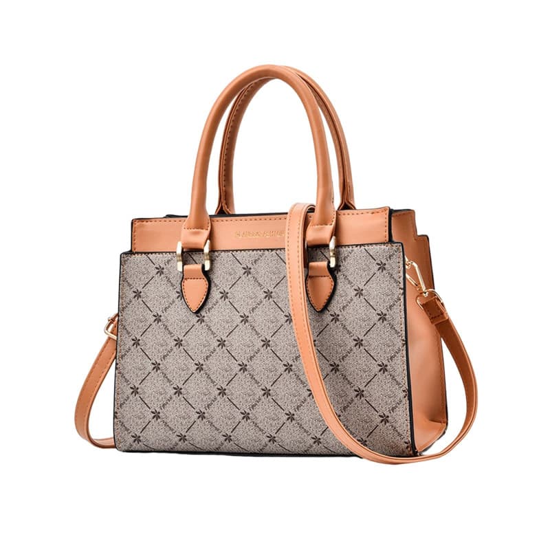NICOLE & DORIS Sac a Main Femme Sac Carré Sac Bandoulière Élégant Sac Epaule en PU Cuir Sac Fourre-Tout Multicolore Sacs à Main