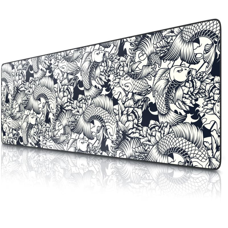 TITANWOLF - Tapis de Souris Gaming XXL 1200x400mm - Mouse Mat Extra Large XXXL 120x40 cm – sous-Main Bureau Gamer en Tissu - Hau