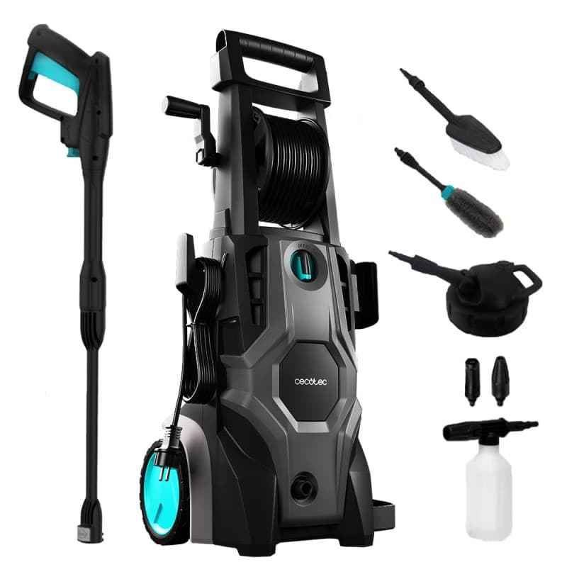 Cecotec Nettoyeur Haute Pression HydroBoost 2400 AdvanceClean, 2400 W, Moteur Brushless, Maison, Jardin/voiture, Débit 480 l/h,