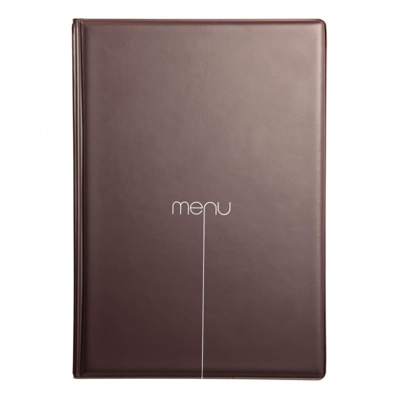 DAG Style Porte-Menu Ligne Risto, Format A4, Couleur Noir, fabriqué en Italie, pour Feuilles 21x29,7cm