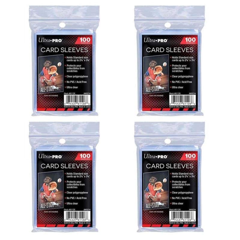 Ultra Pro Lot de 400 pochettes standard pour cartes Penny - Pour cartes à collectionner comme les cartes Pokemon Magic - Taille