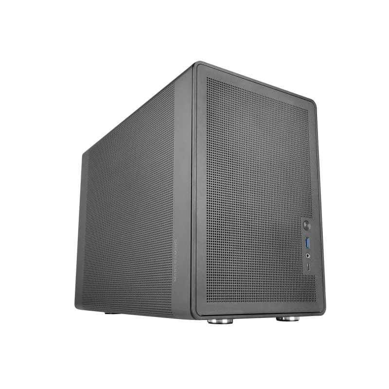 Mars Gaming MC-XPRO, Boîtier MicroATX Ultrapcompact, Design Panneaux Mesh, Ventilateur Arrière 120mm, Technologie Refroidissemen